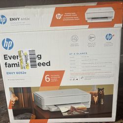 HP DeskJet 6052E All-in-One Wireless Printer 