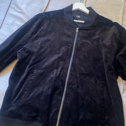 Paige Suede Jacket Large $25