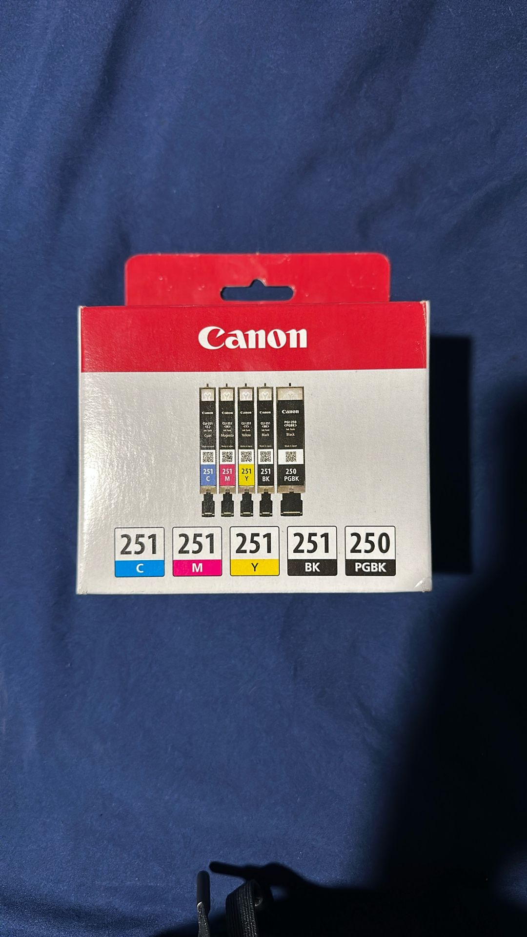 Canon 251 Color + PGBK Pigment Black – OEM Cartridges