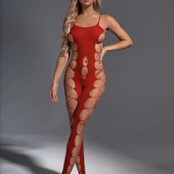 SEXY Fishnet Cut-out Mesh Bodystocking *NEW*