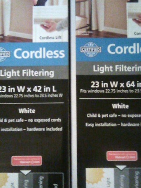 Brand New Cordless Mini Blinds