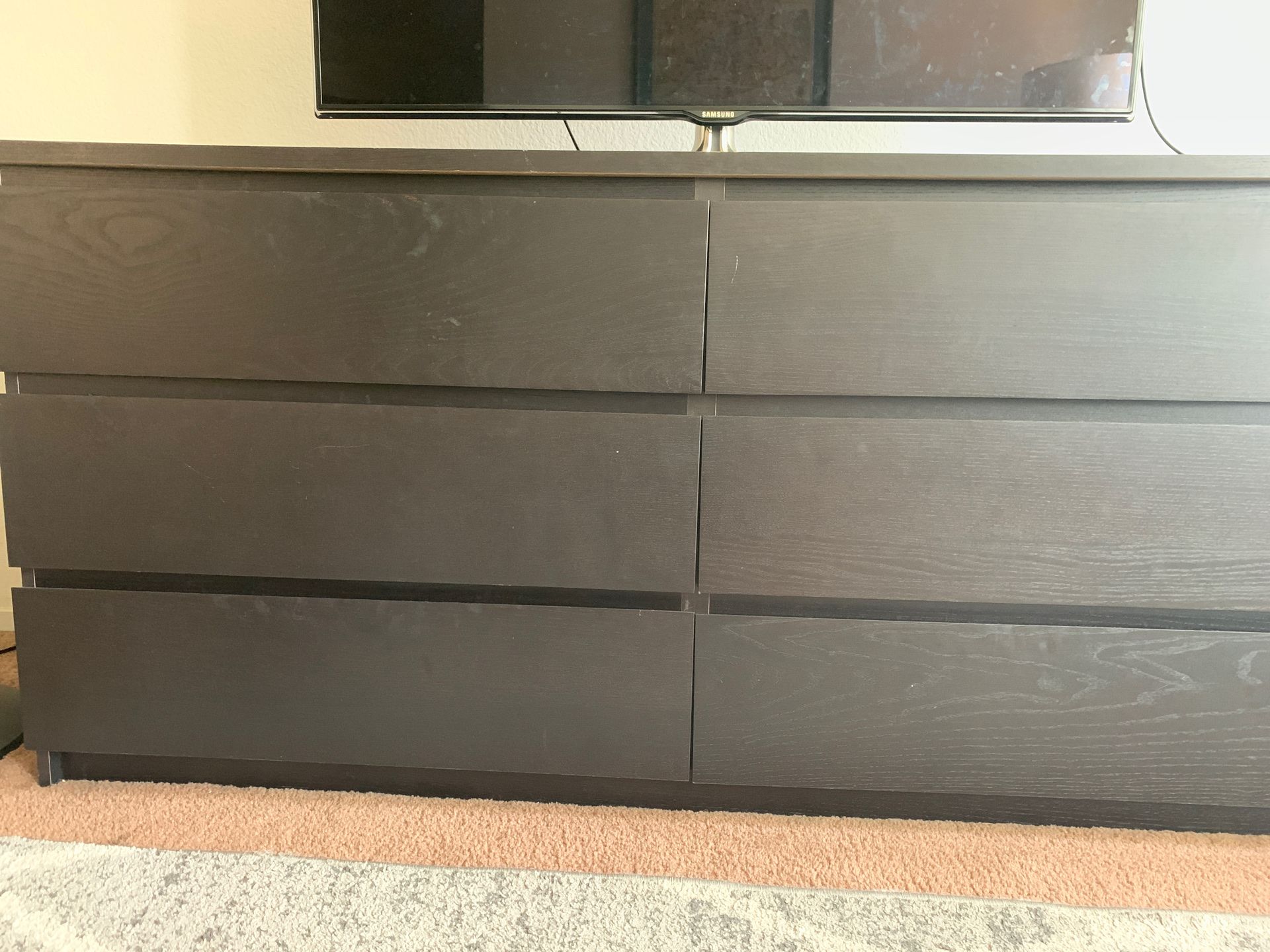 IKEA Malm 6 drawer dresser