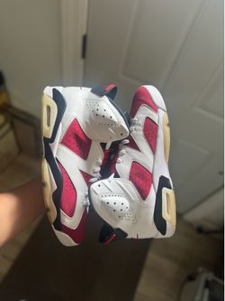 Jordan 6 Carmine Used Size 12M No Box