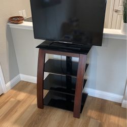 Entertainment Center and Coffee Table *TV NOT INCLUDED”