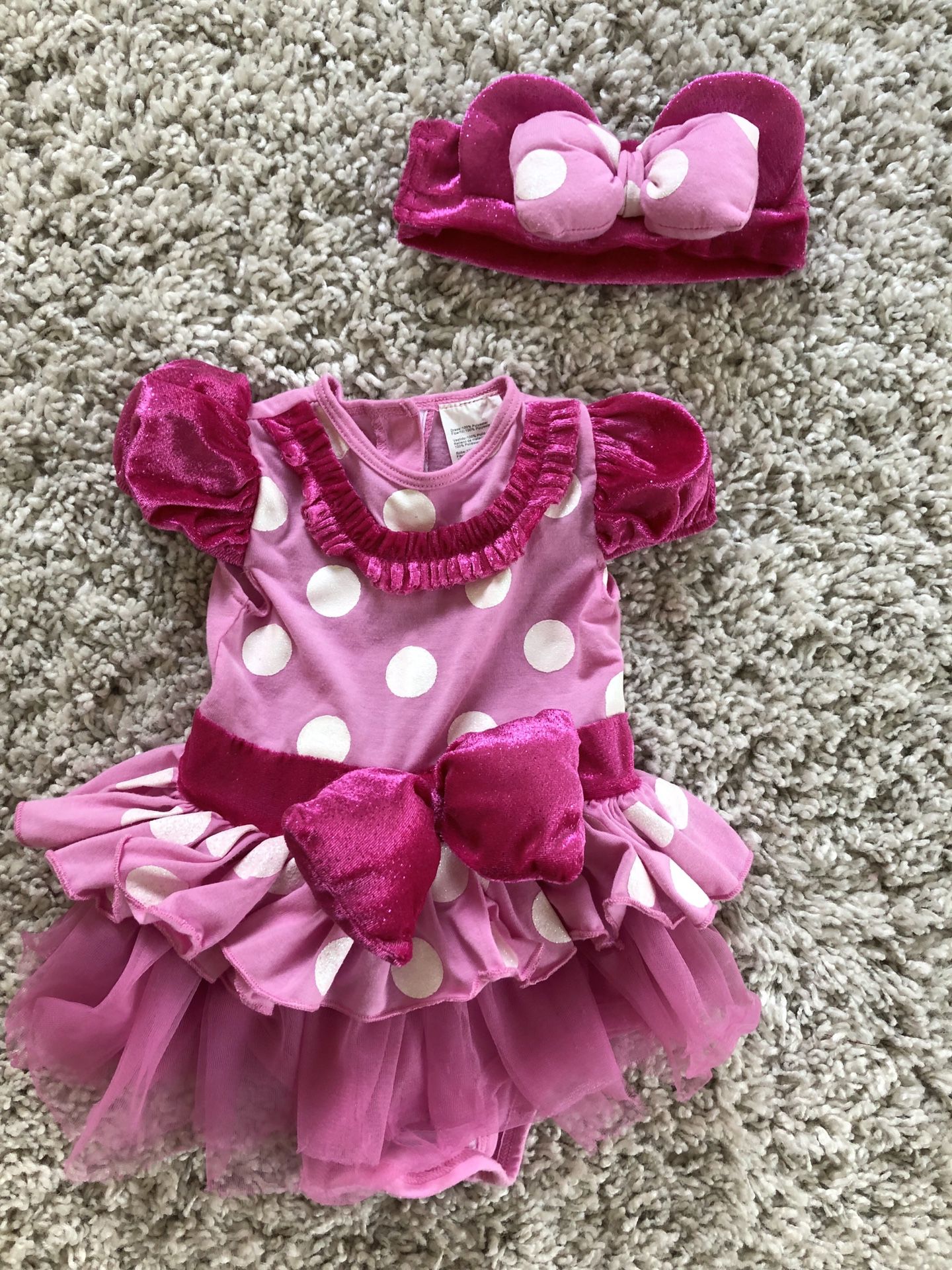 Minnie Mouse baby costume