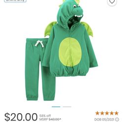 Dragon Halloween Costume 3T