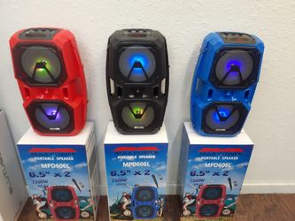 Bluetooth/Fm/Karaoke Speakers!
