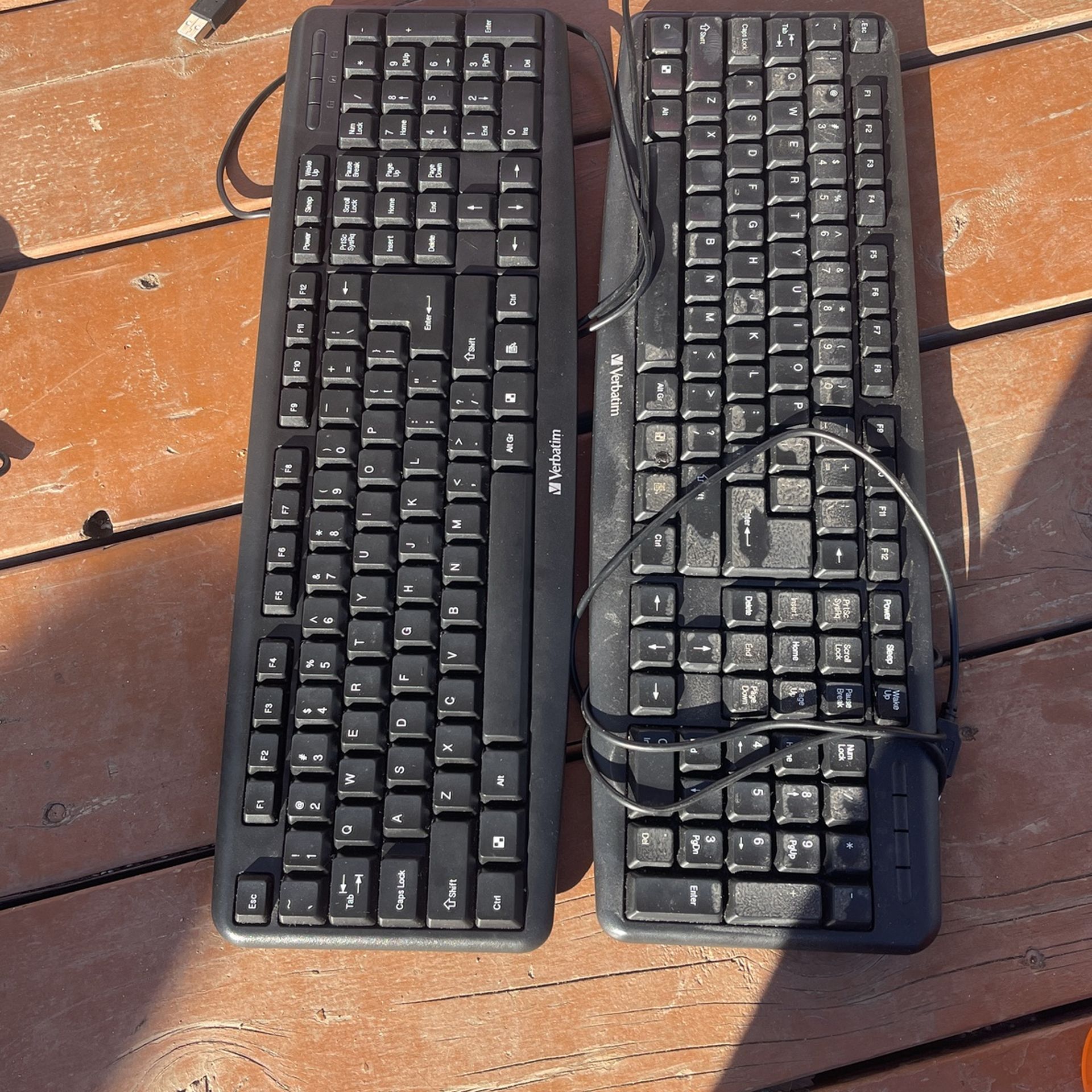 Keyboards different brands