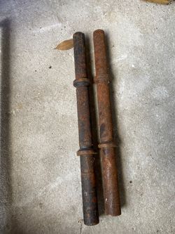 Dumbbell Bars 14” Solid Iron