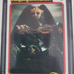1979 Topps Star Trek The Motion Picture Klingon Commander #88 Card