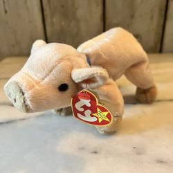 TY Beanie Babies Knuckles The Pig MINT w/ Tag 1999