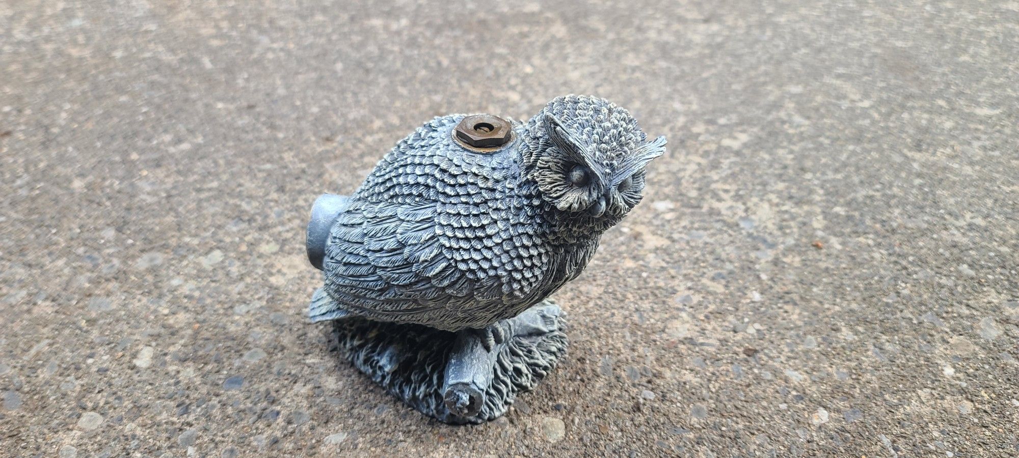Cute Resin Owl Sprinkler 