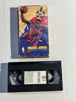 Michael Jordan: Come Fly with Me" VHS tape released in 1989