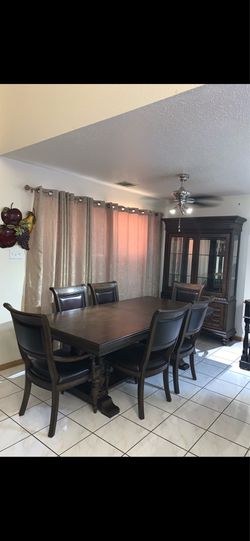 9 piece dining room set ￼