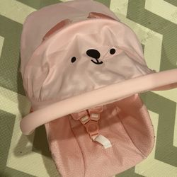 baby dolls at car seat