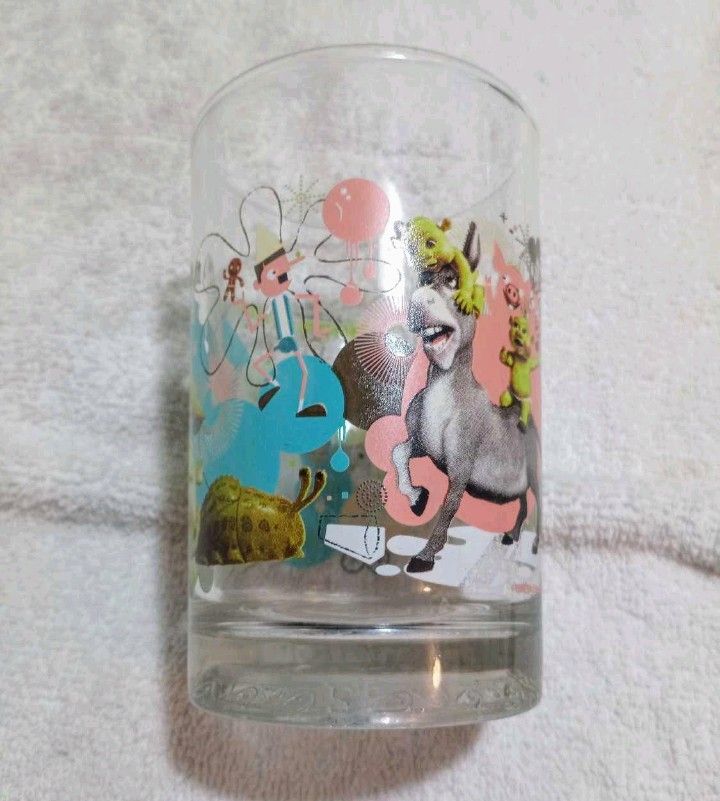 2007 McDonald's DreamWorks Shrek The 3rd Glass Cup