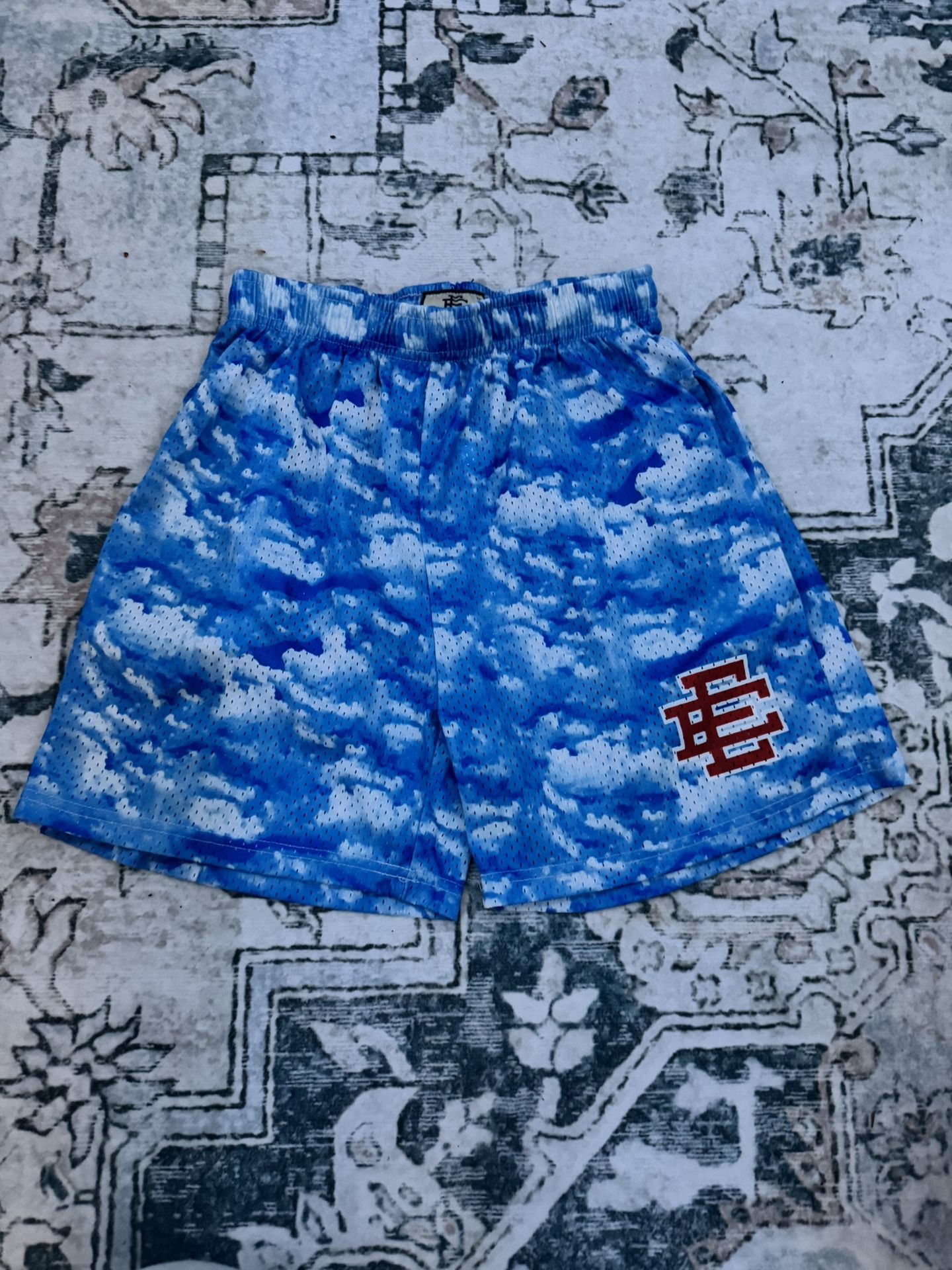 Eric Emanuel EE Mesh Sky Blue Shorts