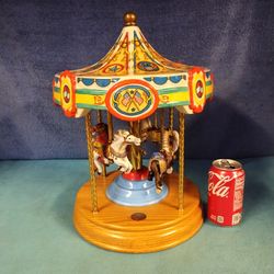 HORSE CAROUSEL MUSIC BOX 
