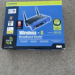 Wireless-G  Broadband  Router 