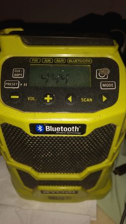 Ryobi blue tooth raido