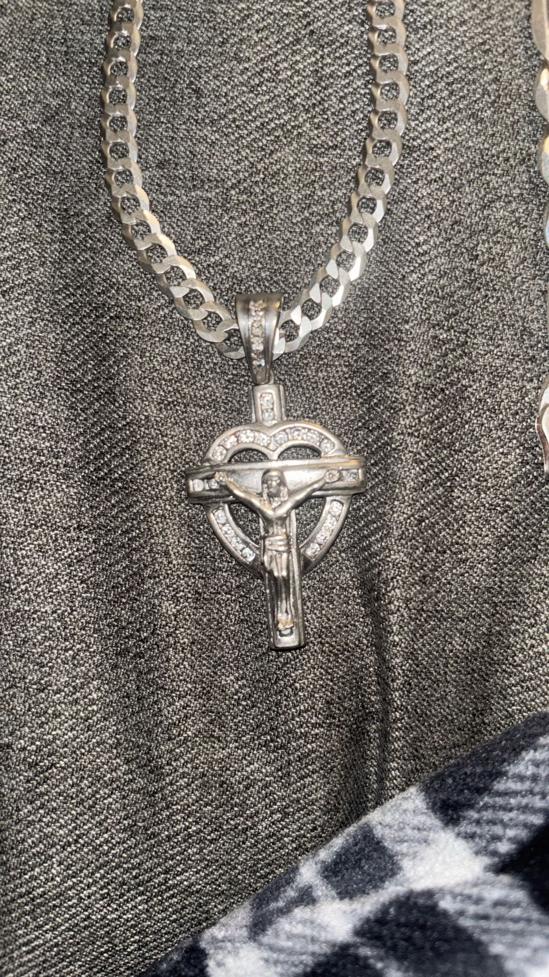 Silver Chain and silver bracelet