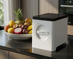 New Composter from Molingdun - Electric Kitchen Compost 3L Kitchen Waste, One-Touch, Auto-Cleaning