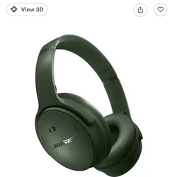 Bose - QuietComfort Wireless Noise Cancelling Over-the-Ear Bluetooth Headphones - Cypress Green