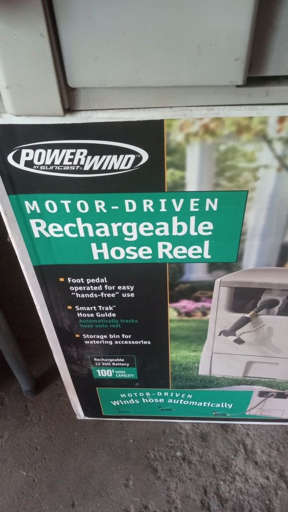Rechargeable Hose Reel