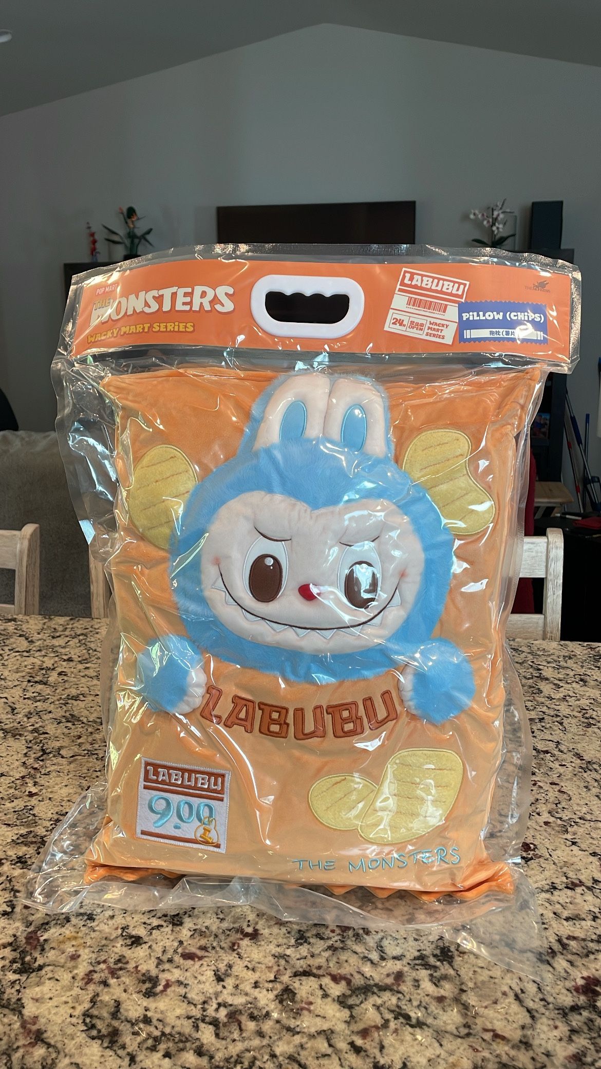 The Monster - Wacky Mart Chip Pillow 