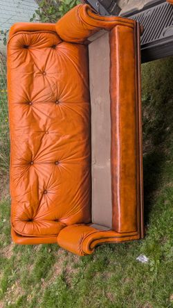 Orange couch
