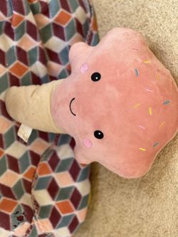 Ice Cream Cone Plushie 