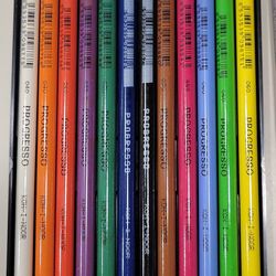 Koh-I-Noor Progresso Woodless Colored Pencils - Set of 12