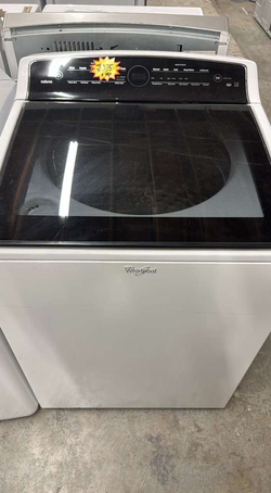 Whirlpool Cabrio Top Load Washer – Glass Lid, HE