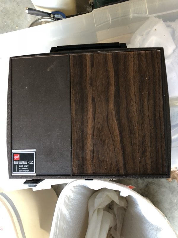 GAF 888z - automatic film projector- vintage