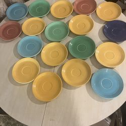 18 Fiesta Saucers 