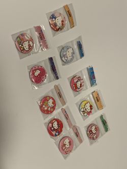 Small Hello Kitty Pins