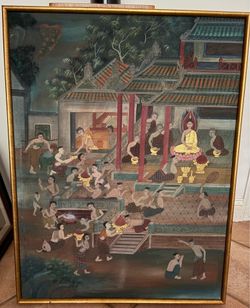 Antique Thai Painting