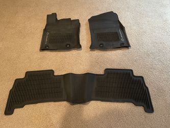 4Runner And Lexus GX460 OEM Winter Car Floor Mats 