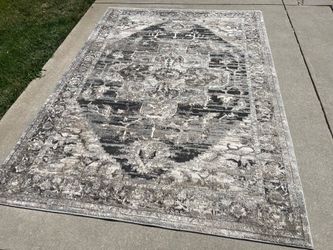 Gorgeous Vintage Oriental Style Area Rug (6’6”x9’2”)
