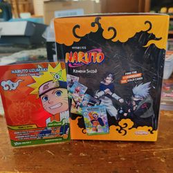 Naruto Mythos TCG booster box + SDCC promo card