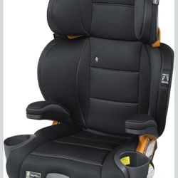 Chicco KidFit ClearTex Plus 2-in-1 Belt-Positioning Booster Car Seat, Backless and High Back Booster