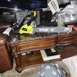 18-in Ryobi Chainsaw