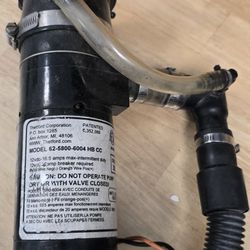 MISELANIOUS RV GREY AND BLACK  DRAIN HOSE PARTS. MASERATOR PUMP WITH 16' HOSE