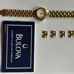 Bulova  women’s bracelet watch