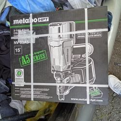 Metabo 3 1/4” Coil Nailer Nv8385