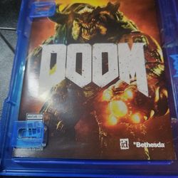 Doom PS4 Game 