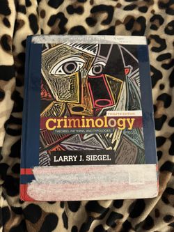 Criminology - Twelfth Edition