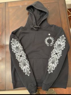 Chrome Hearts Horse Shoe Floral Hoodie Size M