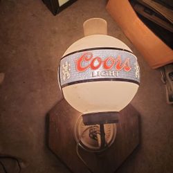Coors Light Lamp