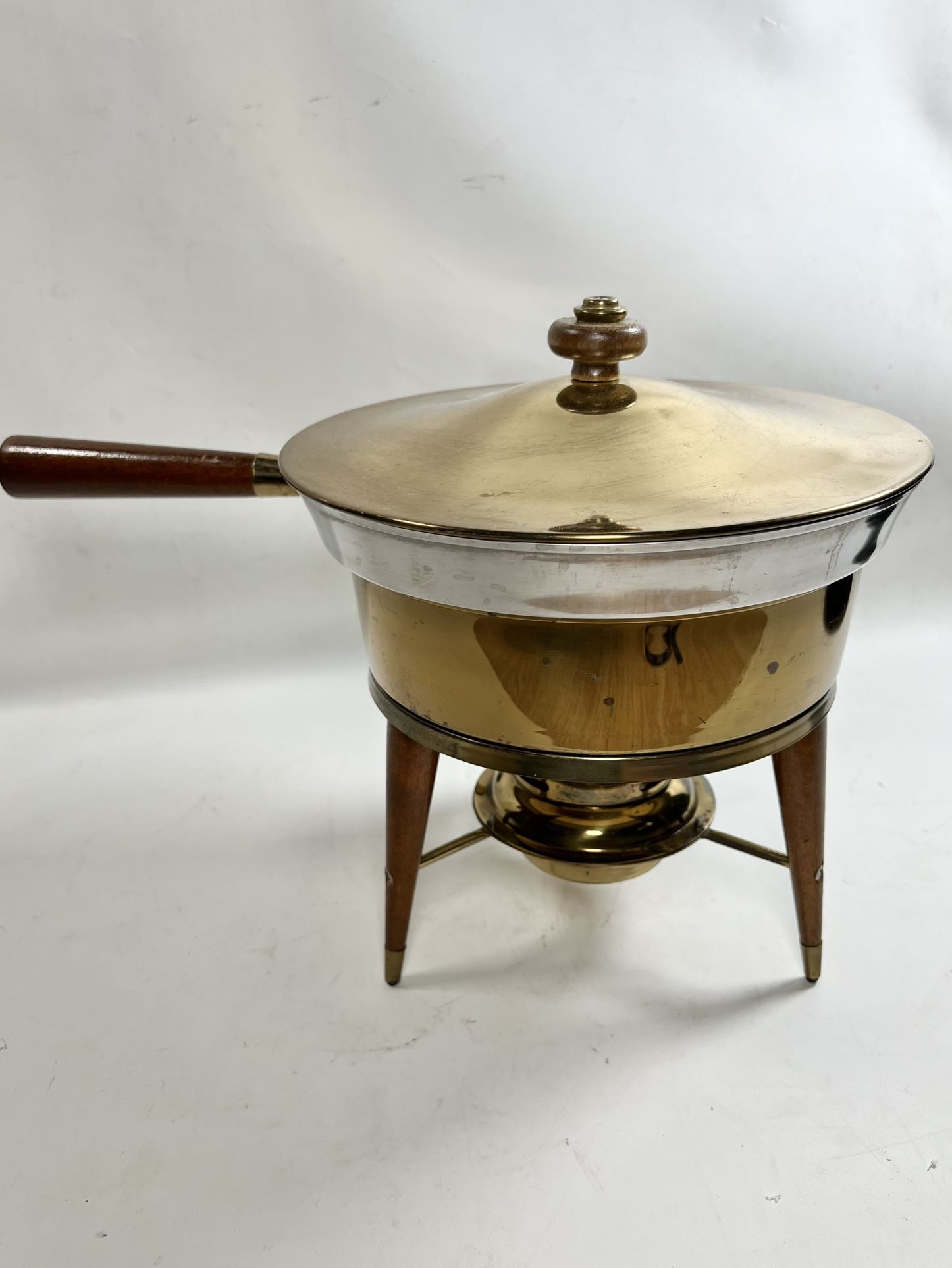 Mid Century Modern Warming Dish